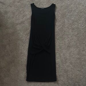 Max Studio Black Sleeveless Sheath Dress